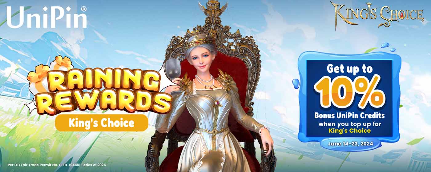 Raining Rewards: King's Choice (PH)